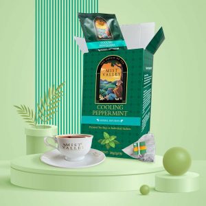 Cooling Peppermint Pyramid Teabags