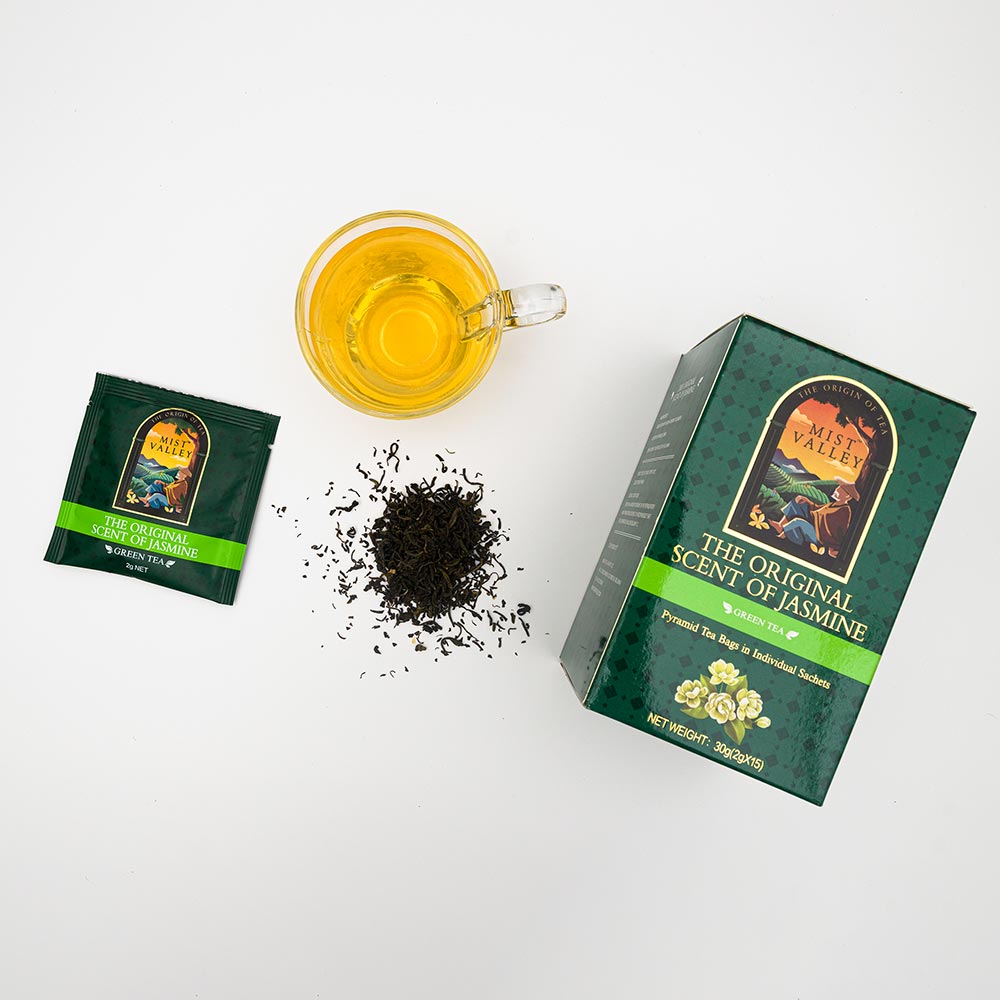 The Original Scent of Jasmine Pyramid Teabags