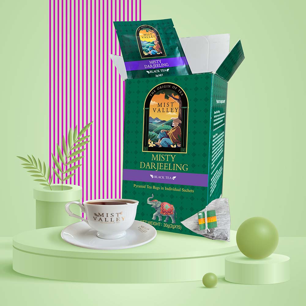 Misty Darjeeling Pyramid Teabags