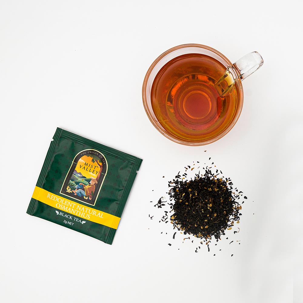 Redolent Natural Osmanthus Pyramid Teabags
