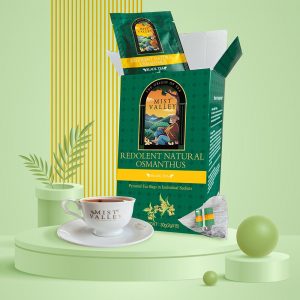 Redolent Natural Osmanthus Pyramid Teabags
