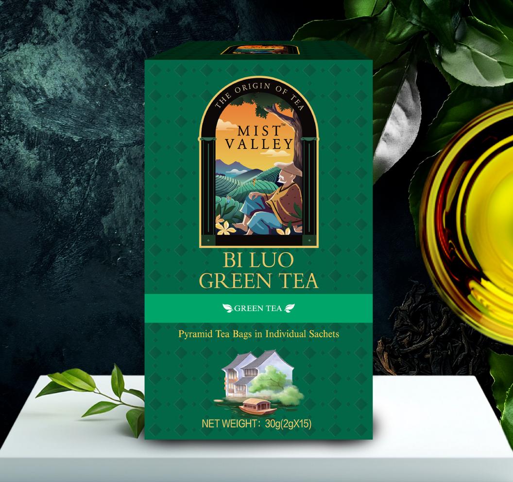 BILUO GREEN TEA – Pyramid Teabags