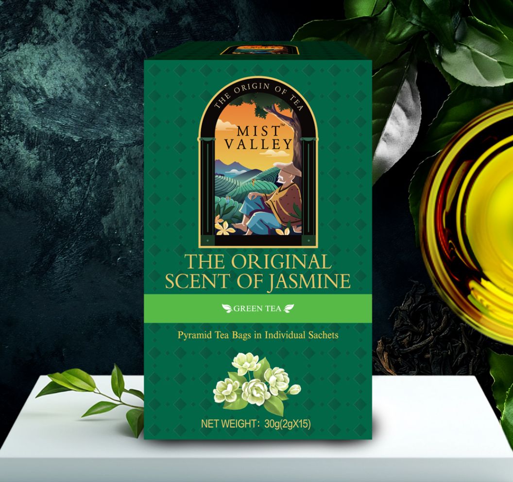 THE ORIGINAL SCENT OF JASMINE - Pyramid Teabags